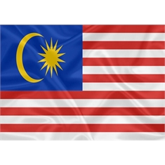 Malásia - Tamanho: 0.70 x 1.00m